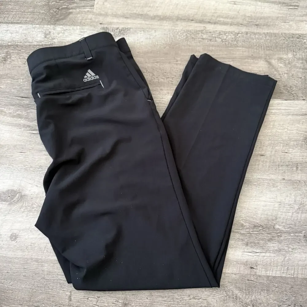 Adidas Ultimate 365 Tapered Golf Pants Mens 34x32 Black DQ2188 Lightweight